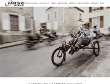 Tablet Screenshot of hasebikes.ch